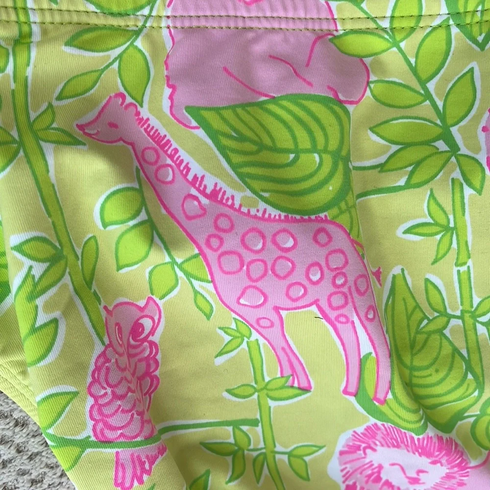 Lilly Pulitzer White Label San Diego Zoo Print Tankini Top and Bottom 2 Peice💕 - Picture 3 of 9